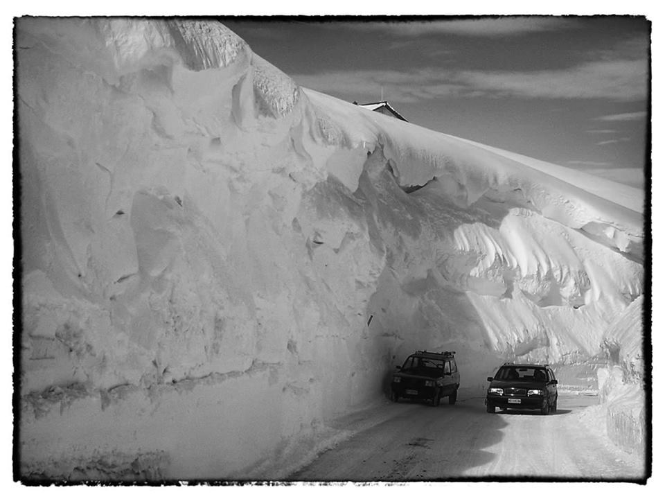 Majelletta, Abruzzen Schnee