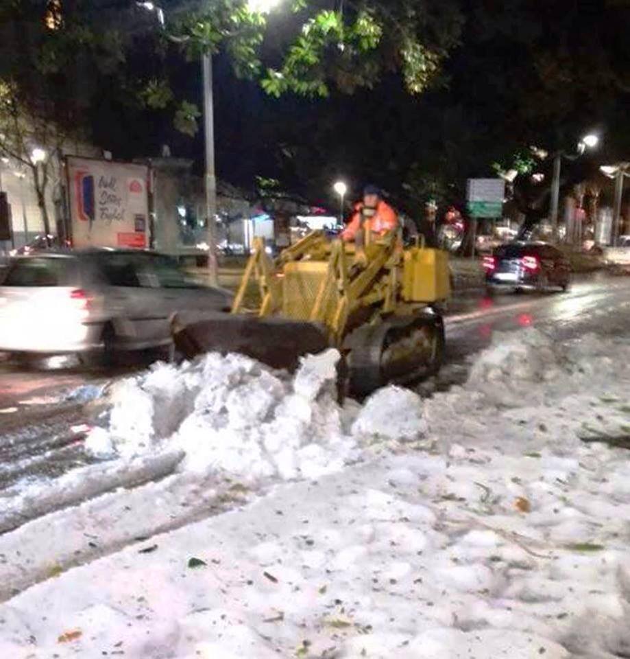 Hagel in Verona