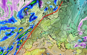 Grosswetterlage fuerFreitag
